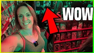 Look who we met at The 80's Video Store!