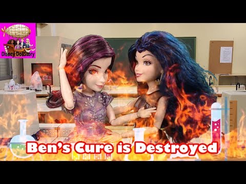 Ben's Cure is Destroyed - Part 2 - Zombie Outbreak Descendants Project MC2 Disney