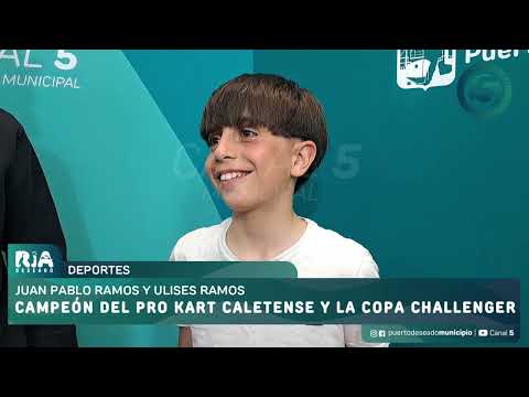 🔷JUAN PABLO RAMOS - MECÁNICO.🔷ULISES RAMOS - CORREDOR DE KARTING.