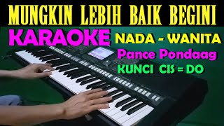 Download lagu WALAU HATI MENANGIS - Pance Pondaag | KARAOKE Nada Wanita mp3 Download lagu WALAU HATI MENANGIS - Pance Pondaag | KARAOKE Nada Wanita mp3
