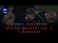 String Quartet No. 3: 1. Andante - Schnittke // Danish String Quartet & DR Pigekoret (LIVE)