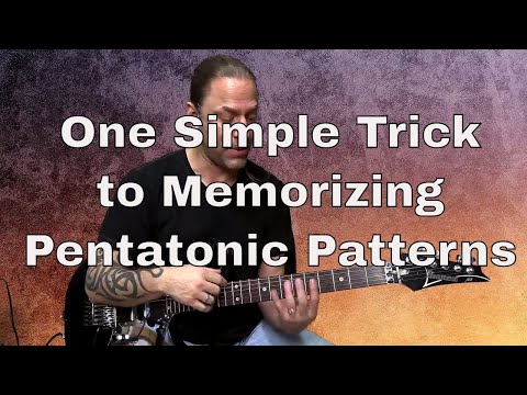 1 Weird Trick to Memorizing Pentatonic Patterns | GuitarZoom.com
