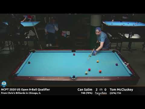 Can Salim vs Tom McCluskey - 2020 NCPT US Open Qualifier #2