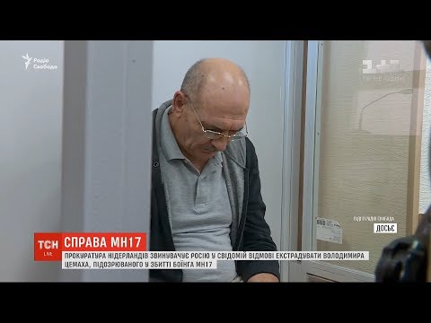 Справа MH17: Нідерланди звинувачують Росію у відмові видати підозрюваного Цемаха