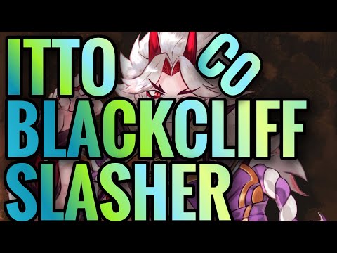 ITTO BLACKCLIFF SLASHER!!! 2nd BEST 4 Star?!? Genshin Impact