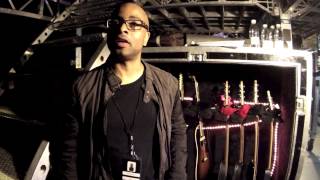 Vashon Johnson, bass player for Miley Cyrus, interview by MarloweDK