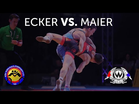 RINGEN - DMM FINALE (Vorkampf)  - 61kg Greco - Steven Ecker vs. Andreas Maier