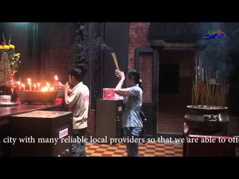 Templo NgocHoang Pagode PhuocHai Cidade de Hochiminh Saigon