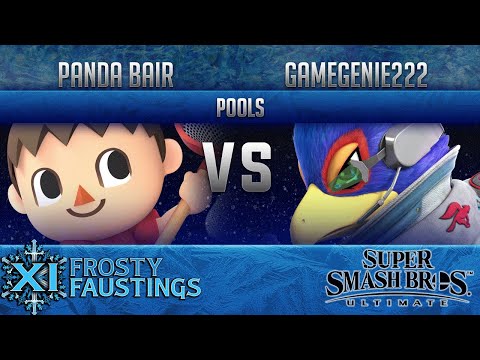 FFXI - Smash Ultimate Singles POOLS -  Panda Bair (Villager) vs  Gamegenie222 (Falco)