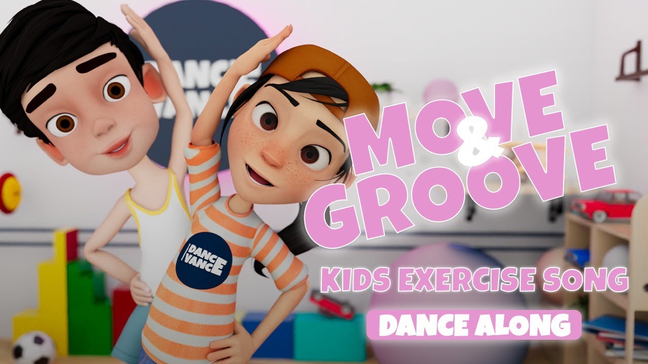 Move and Groove – A Fun Exercise Song for Kids | Dance Along Video | Exercise Video for Kids