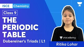 The Periodic Table | Dobereiner’s Triads | ICSE Class 9 Chemistry | Ritika Lohar | Unacademy