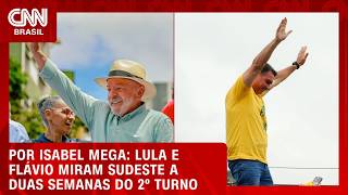 Vídeo: Lula e Flávio miram Sudeste a duas semanas do 2º turno | LIVE CNN