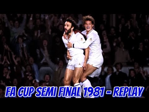 Tottenham Hotspur 3-0 Wolverhampton Wanderers - FA Cup Semi-Final Replay 1980/81