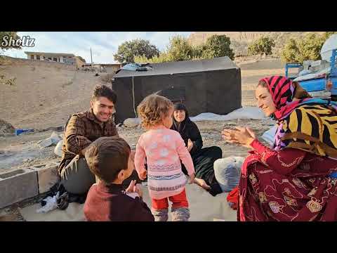 Winter Preparations: Shopping Spree for Warm Clothes & Fun Slides with Our Nomadic Family 👨‍👩‍👧‍👦