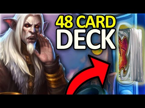 My Hearthstone Deck Starts With 48 Cards