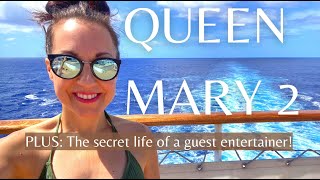 QM2/ Queen Mary Oceanliner Tour/ All About Queen Mary 2 / Guest Entertainer On A Ship!