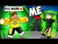 I TROLLED My FRIEND as TATSUMAKI and He FELL FOR IT... (Roblox The Strongest Battlegrounds)