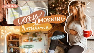 COZY WINTER MORNING ROUTINE...Vlog style