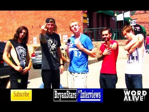 The Word Alive Interview #4 All Stars Tour 2012
