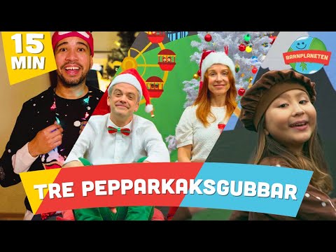 Tre pepparkaksgubbar - Jullåtar med Minikompisarna, Yankho och Kompisbandet