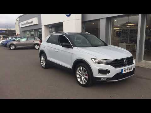 KP19KXR T-ROC 1.5 TSI SEL 150PS EVO with SUNROOF, ELECTRIC TAILGATE, SPORT PACK @ Wrexham Volkswagen