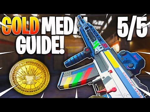 Shooting Range Easy Gold Medal Guide! Trial 5/5 Speed Run 29 Sec! Games of Summer CoD Modern Warfare