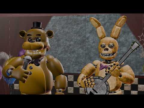 [Blender/FNAF] FFD Stage Performance 1 - Hidden in the Sand | Tally Hall