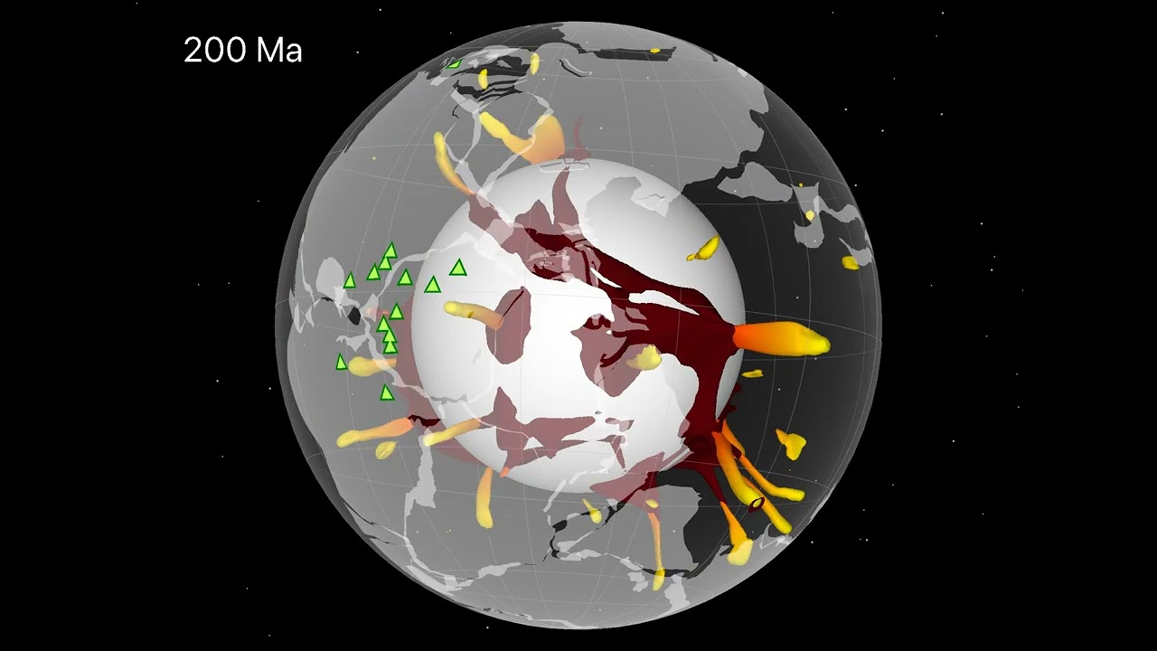 Fodges Mantle Mantle Numbu Links 'Blobs' Deep dentro do gigante vulcânico vulcânico - YouTube