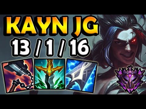 OTP KAYN vs FIDDLESTICKS [ JUNGLE ] Lol Master Korea 11.16 ✅