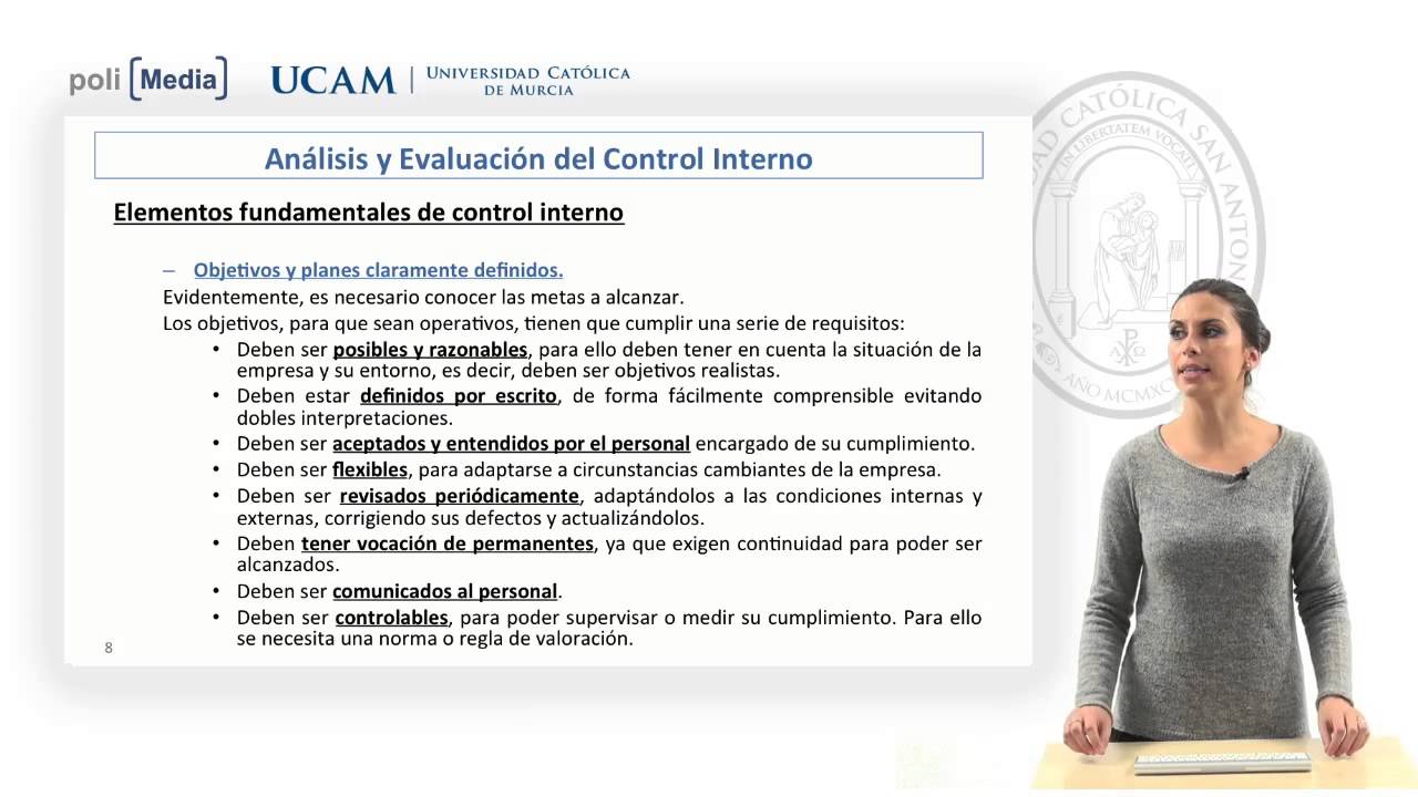 Auditoría - Control Interno - Carmen María Martínez Franco
