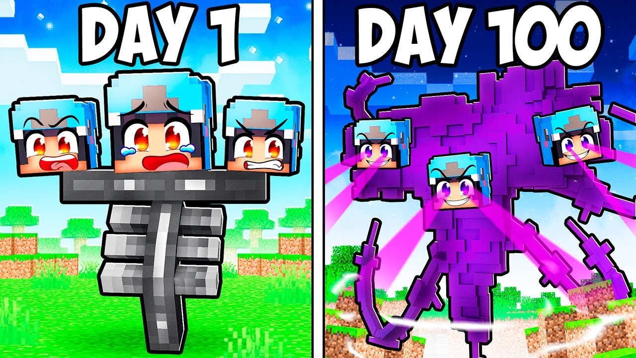 Having a WITHER STORM FAMILY in Minecraft!