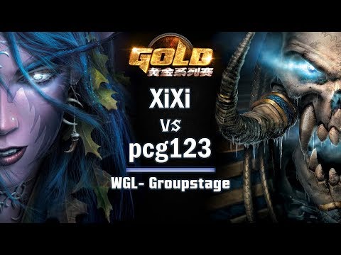 ► WarCraft 3 - XiXi (NE) vs. pcg123 (UD) - WGL Groupstage