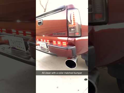 Silverado Gets Color Matched Bumper