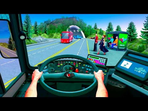Modern Bus Simulator New Parking Games - Bus Games #GamePlay