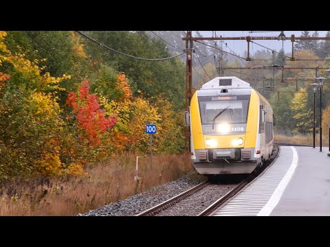 Höst på den Svenska Järnvägen del 15 - Tåg i Forserum