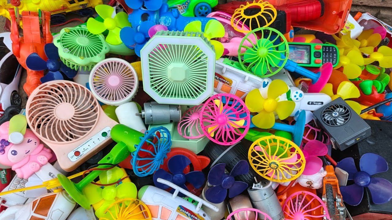 How To Make Awesame Ideas Using Dc Motor Fan / Breaking And Opening Toys And Testing / PresentToy