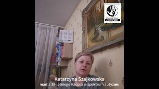 Katarzyna Szajkowska, mama 18-letniego Kacpra w spektrum autyzmu – kampania „Różni w potrzebach. Równi w prawach”, partner: Stowarzyszenie „NIGDY WIĘCEJ”, 15.04.2026