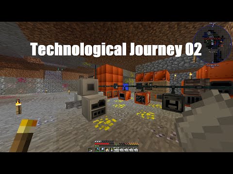 Technological Journey - First LV Machines! Minecraft Modpack - Episode 02
