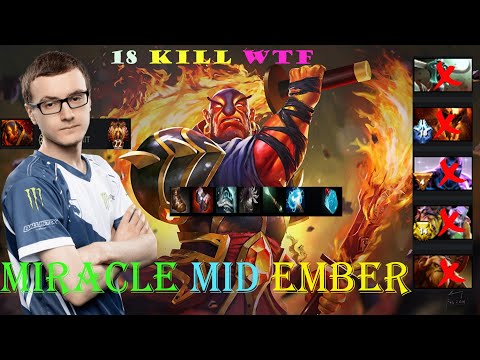 MIRACLE Ember Spirit back to MID with Old School Circumstantial Build Dota 2 || Ember Spirit 2020