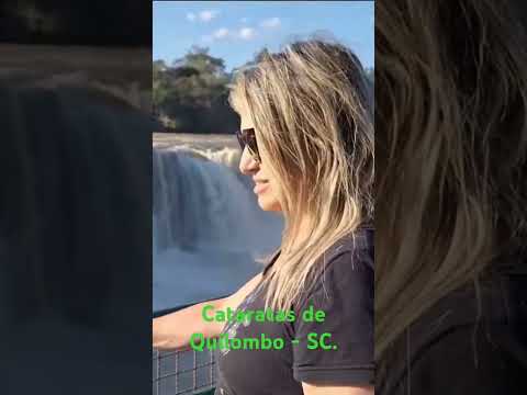 🌊✨ Um Lugar Encantador – Catarata de Quilombo, Quilombo SC! 👩‍👧‍👦💚