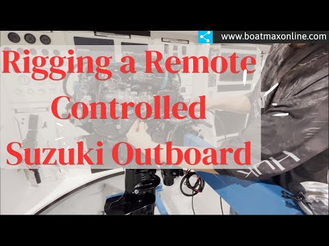 How to Rig a Remote-Controlled Suzuki Outboard