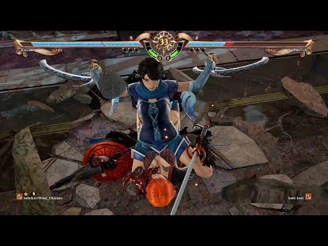 SoulCalibur 6 (Sophitia) Nyawu vs (#2 Ranked Talim) Wind Charmer