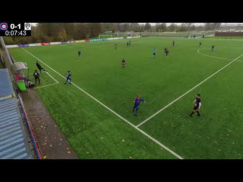 Keeper Sergio FC Abcoude november 27 2021 FCAbcoude O14-1 - SDZ O14-1 momenten wedstrijd