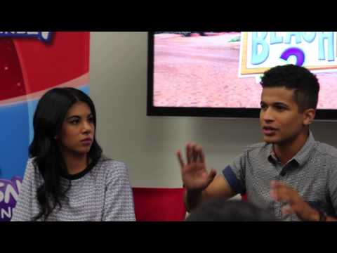 Q&A with Chrissie Fit & Jordan Fisher - Teen Beach 2