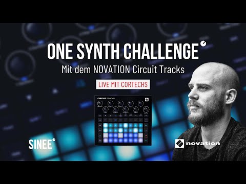 One Synth Challenge - Groovebox Special: Novation Circuit Tracks w/ Cortechs