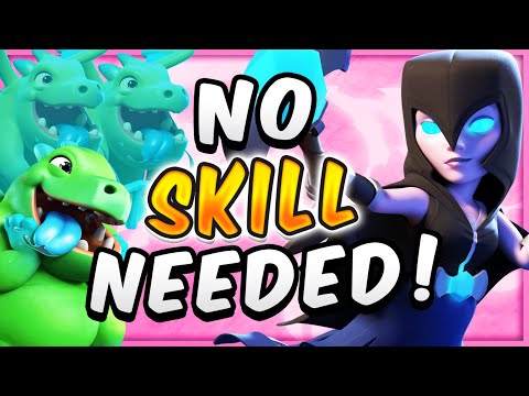 NEW NO SKILL CLONE DECK SHOULD BE ILLEGAL! — Clash Royale