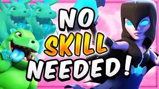 NEW NO SKILL CLONE DECK SHOULD BE ILLEGAL! — Clash Royale