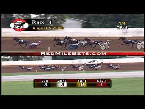 Red Mile Racetrack 8-5-18 Race 4