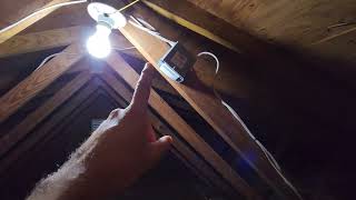 How to install timer for outdoor lights that has no wall switch