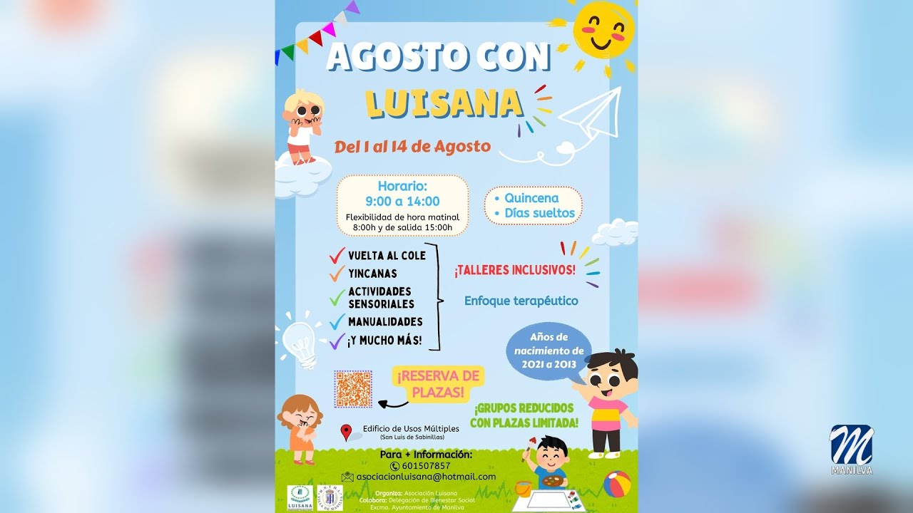 Talleres de agosto con Luisana
